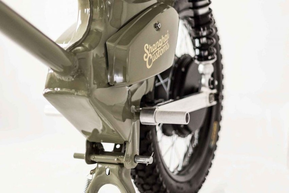 Shanghai Customs eCub2 - Sự "hồi sinh" của những chiếc Honda Cub - 12 Shanghai Customs eCub2 - Sự "hồi sinh" của những chiếc Honda Cub - 12