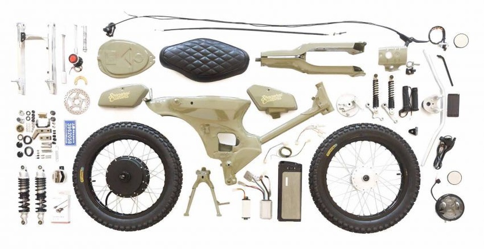 Shanghai Customs eCub2 - Sự "hồi sinh" của những chiếc Honda Cub - 15 Shanghai Customs eCub2 - Sự "hồi sinh" của những chiếc Honda Cub - 15