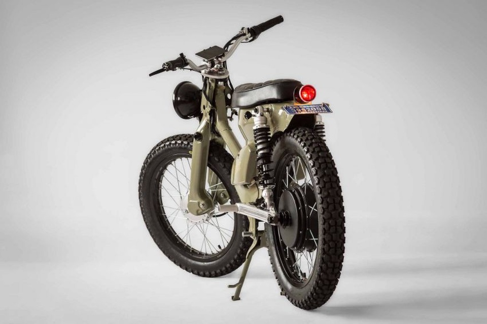 Shanghai Customs eCub2 - Sự "hồi sinh" của những chiếc Honda Cub - 2 Shanghai Customs eCub2 - Sự "hồi sinh" của những chiếc Honda Cub - 2