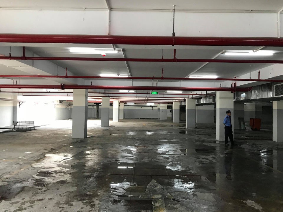 Cư dân Carina sắp được trở về nhà sau 5 tháng xảy ra cháy - 2 Và tầng hầm hiện nay, sau khi đã được sửa chữa