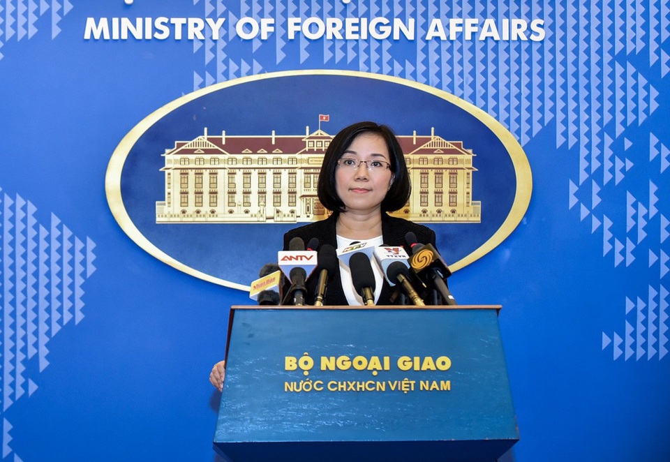 Phó phát ngôn Bộ Ngoại giao Nguyễn Phương Trà