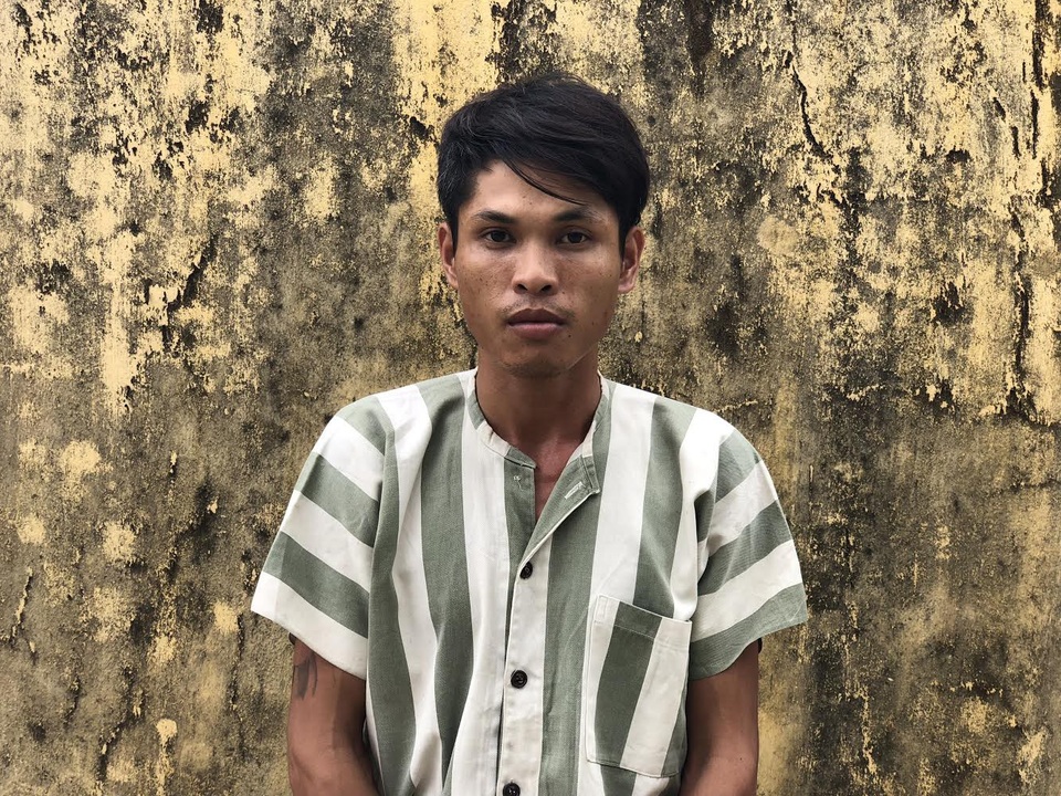 Đối tượng Nguyễn Văn Hiếu bị bắt và tạm giam tại Công an thị xã Hương Thủy