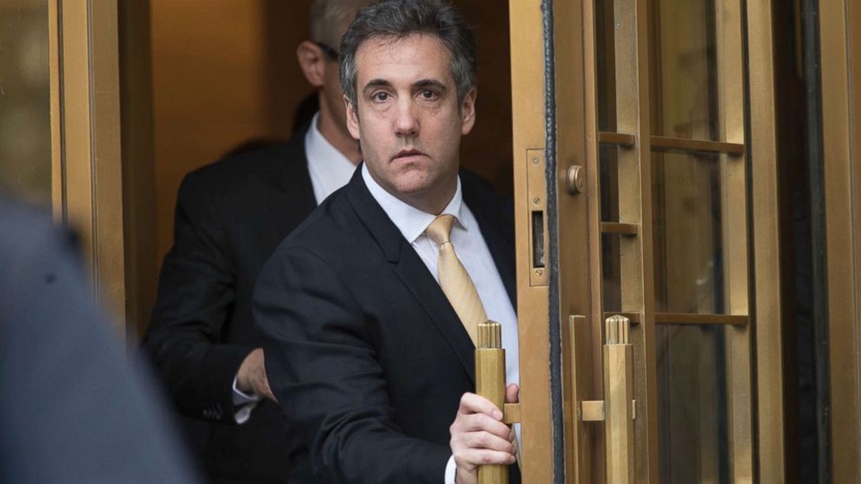 
Cựu luật sư của ông Trump, Michael Cohen, sẵn sàng khai hết. (Ảnh: ABC News)
