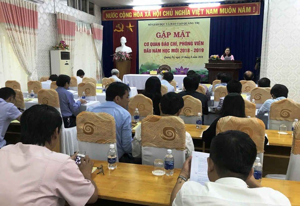 
Lãnh đạo Sở GD&ĐT Quảng Trị thông tin về một số kết quả đạt được của ngành trong năm học vừa qua.
