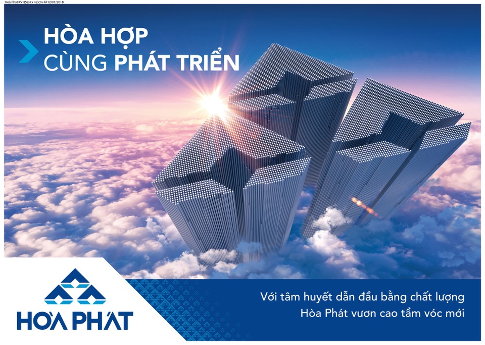 Hòa Phát lọt top 40 thương hiệu công ty giá trị nhất Việt Nam - 1
Hòa Phát được xác định giá trị thương hiệu 84,6 triệu đô la Mỹ