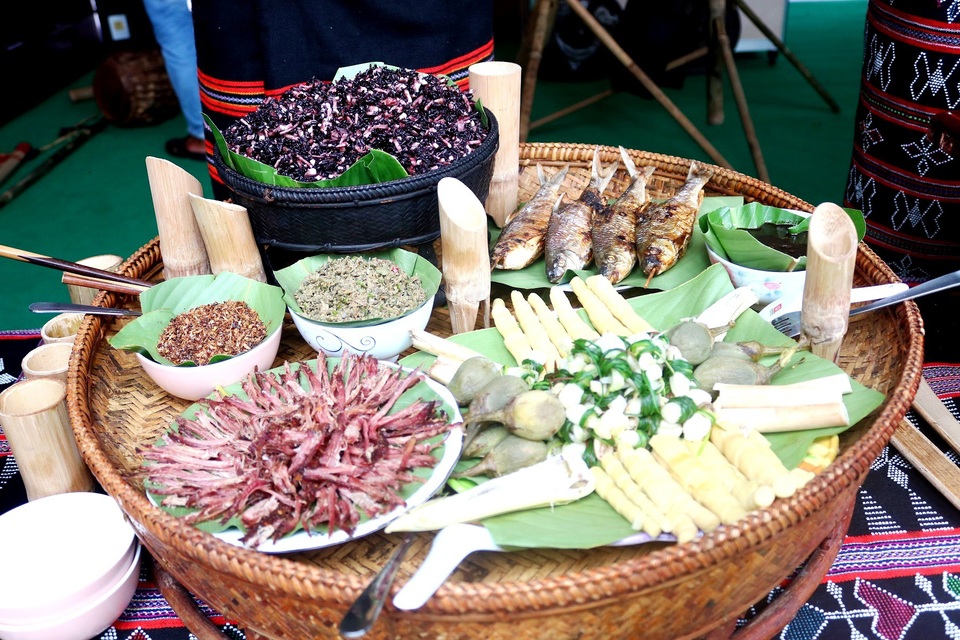 Món ăn của đồng bào Pako ở Quảng Trị