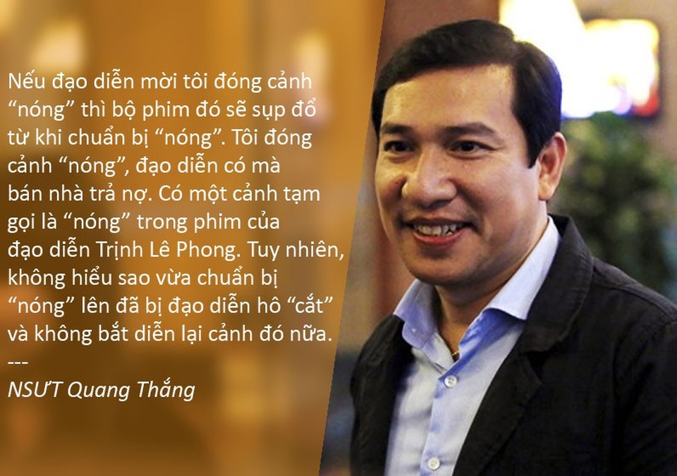 Cảm thương những số phận nghệ sĩ mắc bệnh hiểm nghèo - 2 NSƯT Quang Thắng: “Tôi mà đóng cảnh “nóng” là đạo diễn phải bán nhà trả nợ”