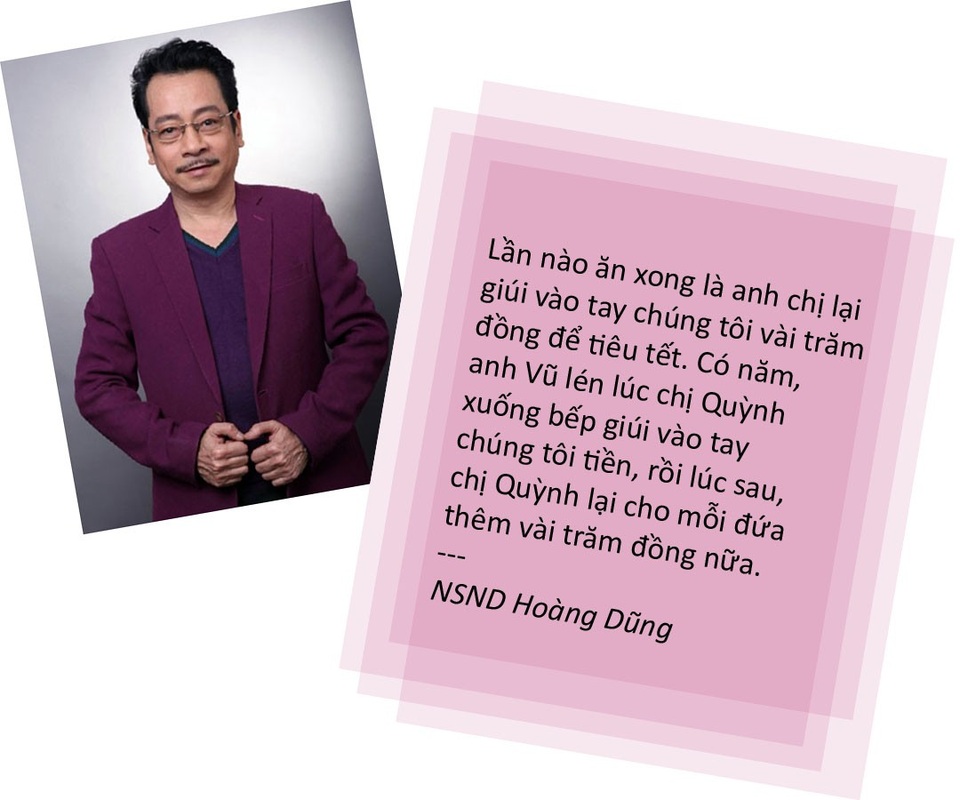 Cảm thương những số phận nghệ sĩ mắc bệnh hiểm nghèo - 7 NSND Hoàng Dũng: “Anh Vũ từng lén chị Quỳnh giúi tiền cho tôi thời nghèo khó”