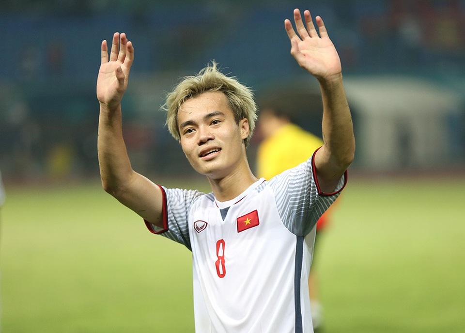 Văn Toàn: "Vào tới bán kết, Olympic Việt Nam không ngại đối thủ nào" - 1
Văn Toàn là người hùng của tuyển Olympic Việt Nam ở trận tứ kết gặp Syria