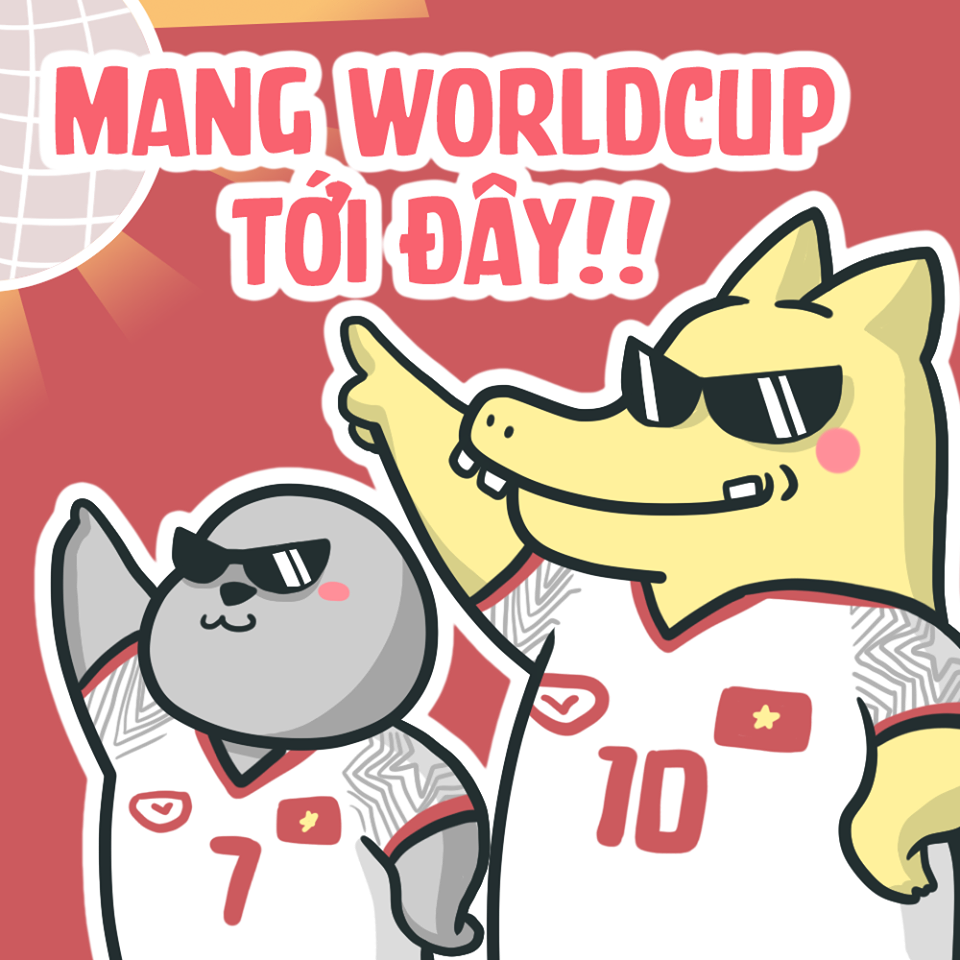 Loạt ảnh hài hước của dân mạng sau chiến thắng lịch sử của đội tuyển Olympic Việt Nam - 16 Người hâm mộ bóng đá Việt Nam tràn đầy tự tin đội tuyển có cơ hội tham dự World Cup trong tương lai không xa (Ảnh: Thăng Fly Comics)