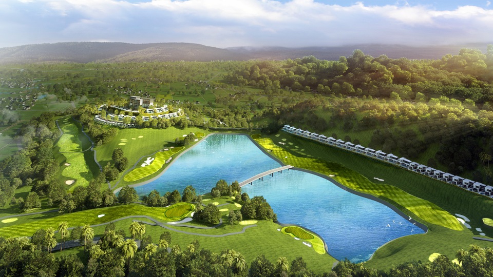 Độc đáo quần thể nghỉ dưỡng trong lòng sân golf đầu tiên ở miền Bắc - 1 Độc đáo quần thể nghỉ dưỡng trong lòng sân golf đầu tiên ở miền Bắc - 1