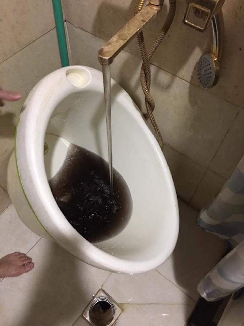 “Đau đầu” vụ nước bẩn: Đến cư dân chung cư cao cấp cũng kêu cứu - 2 Ảnh do cư dân cung cấp.