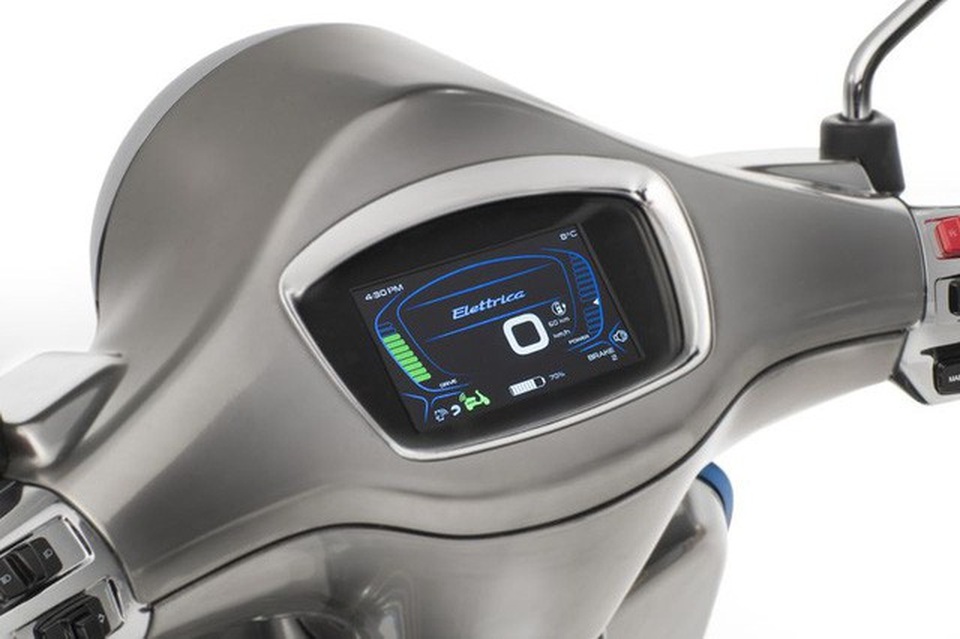 Vespa bắt dầu sản xuất scooter chạy điện Electtrica - 8 Vespa bắt dầu sản xuất scooter chạy điện Electtrica - 8