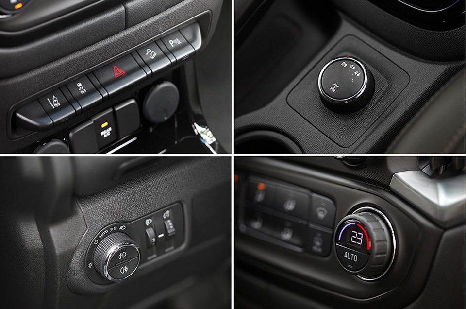 Các thiết kế đầy nam tính và tiện lợi trên Chevrolet Trailblazer.