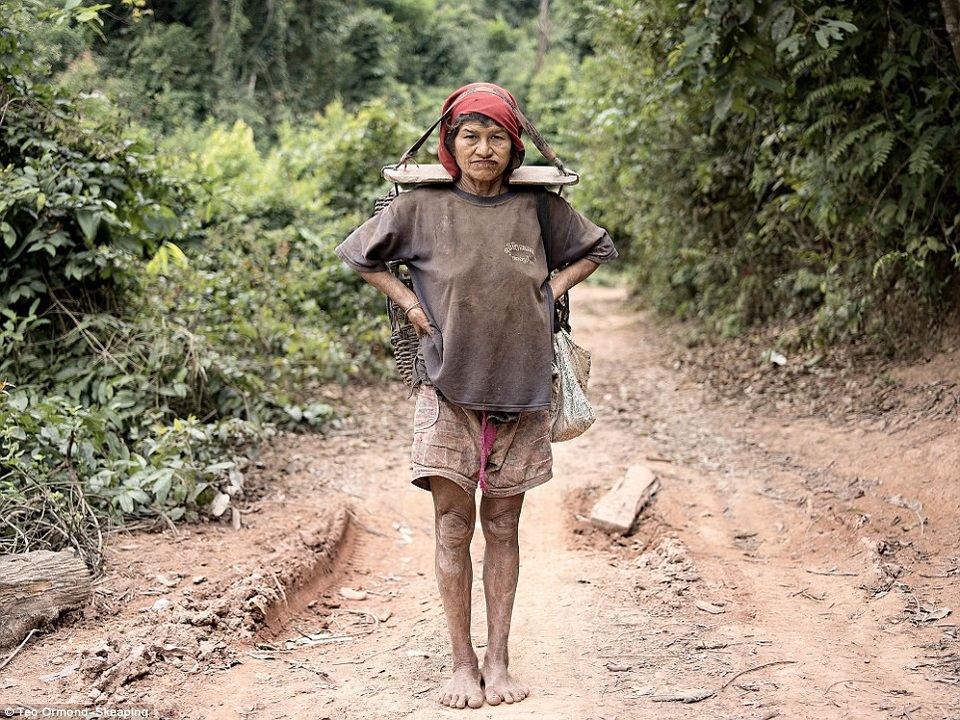 Ảnh chụp ở một ngôi làng hẻo lánh tại Luang Namtha, Lào.