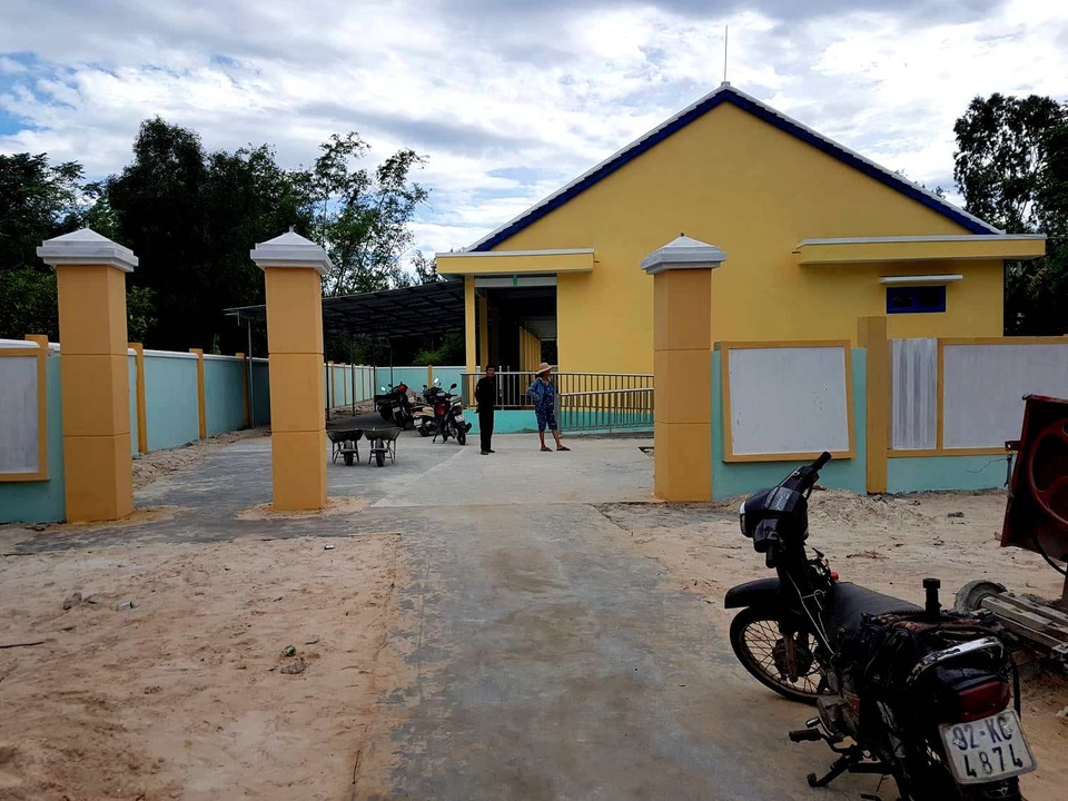 Bé 4 tuổi bị điện giật tử vong ở trường mầm non mới xây - 1 Điểm trường nơi xảy ra sự việc đau lòng