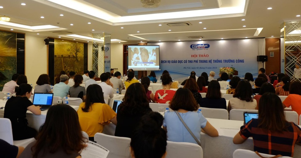 Nếu thí điểm song bằng không thành công… phụ huynh tự chịu trách nhiệm - 2
Toàn cảnh hội thảo