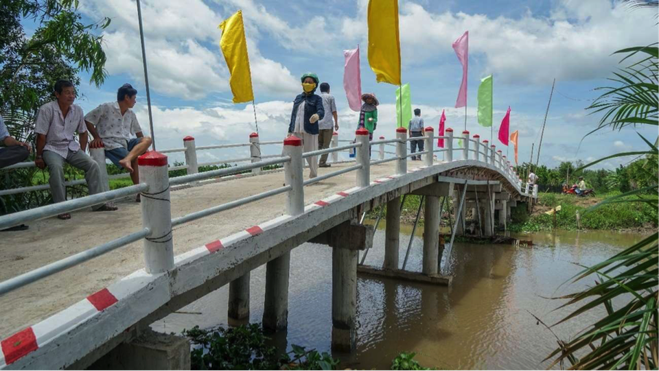 Khánh thành 3 cây cầu dân sinh mới nhân dịp 19/8, 02/9 và Lễ Vu Lan 2018 - 12 Cầu Bình Minh 2.