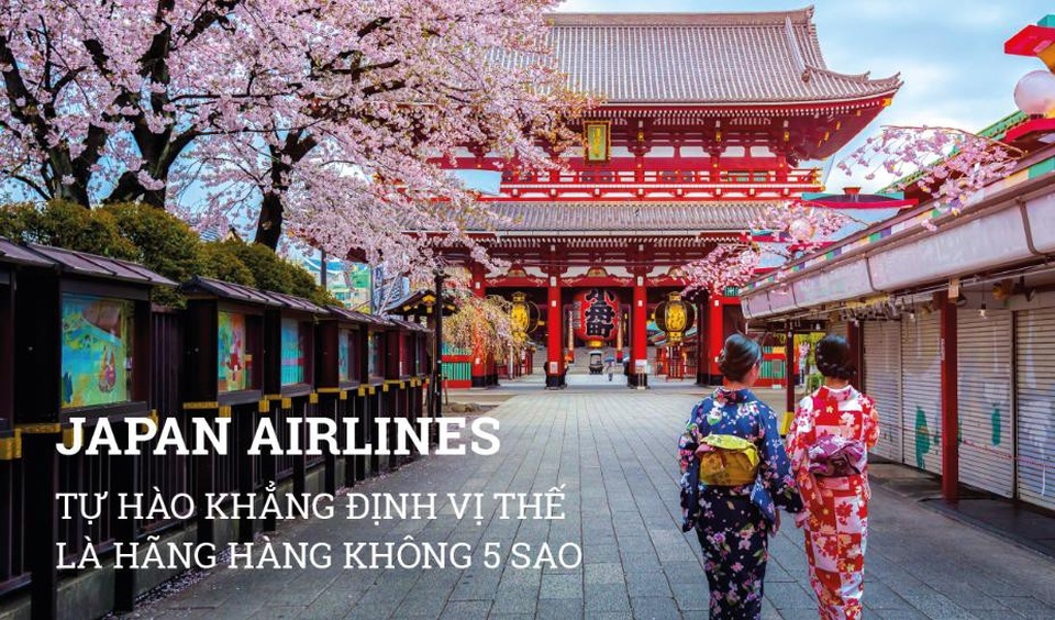 Japan Airlines – tự hào khẳng định vị thế là hãng hàng không 5 sao - 1 Japan Airlines – tự hào khẳng định vị thế là hãng hàng không 5 sao - 1