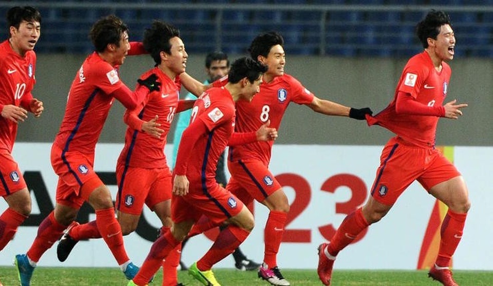 Olympic Hàn Quốc - Olympic Nhật Bản: Quyết đấu vì tấm HCV danh giá - 1 Các cầu thủ Olympic Hàn Quốc đứng trước cơ hội giành HCV Asiad 2018