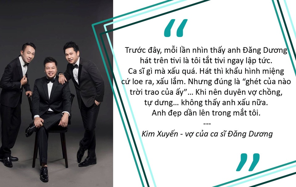 Diễn viên “Chí Phèo” qua đời, “cảnh nóng bất đắc dĩ” trong rạp chiếu gây tranh cãi - 3 Phản ứng bất ngờ của vợ Trọng Tấn, Đăng Dương, Việt Hoàn khi chồng bị chê…xấu
Ca sĩ Trọng Tấn: “Vợ chồng tôi không ai có thể “bắt vía” được ai cả”