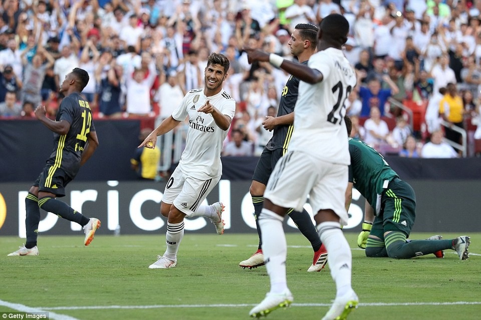 Real Madrid 3-1 Juventus: Bale, Asensio tỏa sáng - 3
Asensio tỏa sáng giúp Real Madrid thắng chung cuộc 3-1