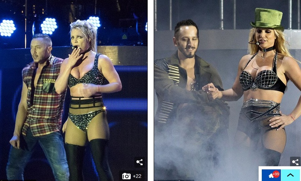 Britney Spears tái xuất bốc lửa - 6
Trước đó nữ ca sỹ đã hứa với fans sẽ cống hiến 1 đêm diễn khó quên