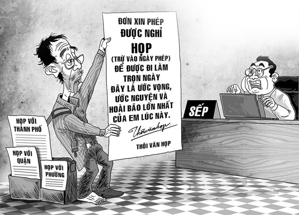 “Hiến kế” giảm... họp - 1
Ảnh minh họa. Nguồn: tuoitre.vn