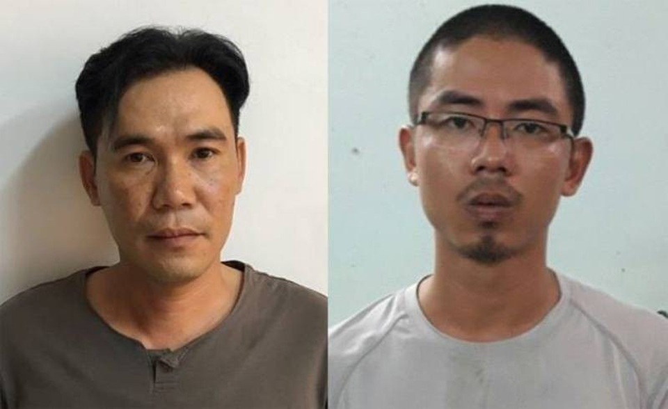 Hai đối tượng cho vay nặng lãi bị đề nghị truy tố - 1 Thuần và Trung tại cơ quan công an