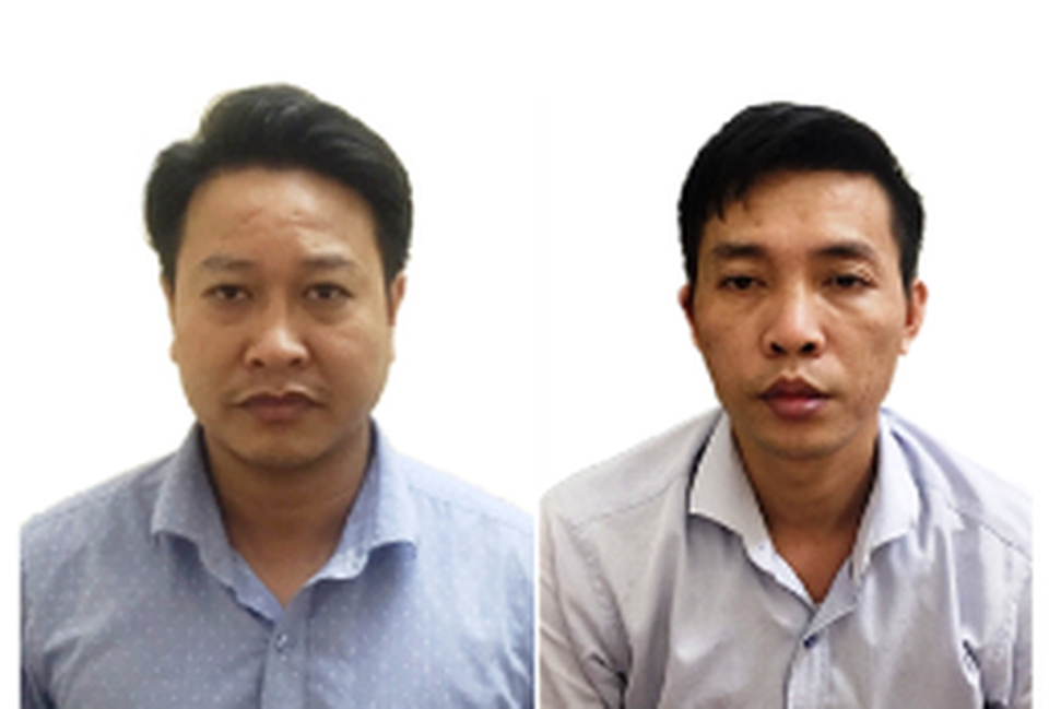 “Song Tuấn” phù phép điểm thi ở Hòa Bình là ai? - 1 Nguyễn Khắc Tuấn (trái) và Đỗ Mạnh Tuấn (phải).