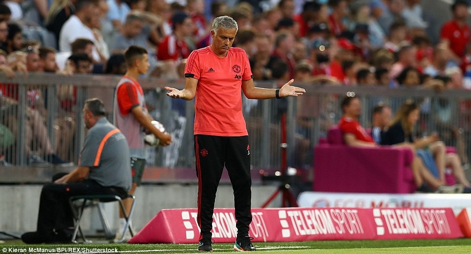 
Mourinho đang chịu nhiều sức ép khi MU thi đấu chệch choạc
