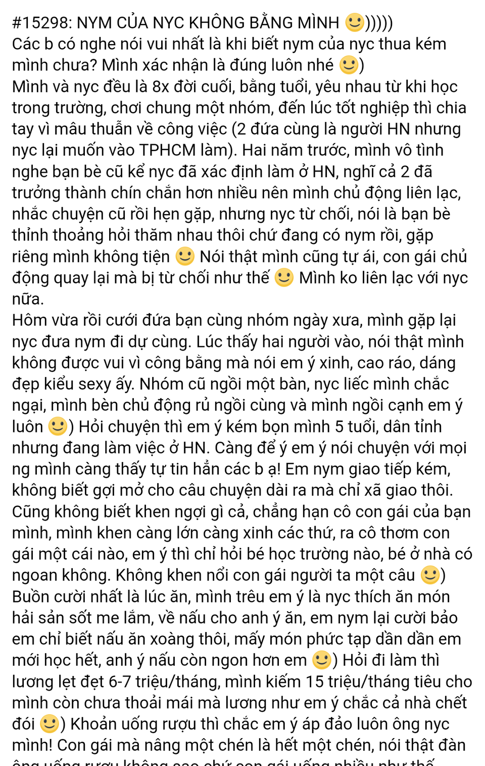 Cô gái chê bai người yêu mới của bồ cũ bị dân mạng phũ phàng "dạy dỗ" - 2 Câu chuyện đang lan truyền trên MXH