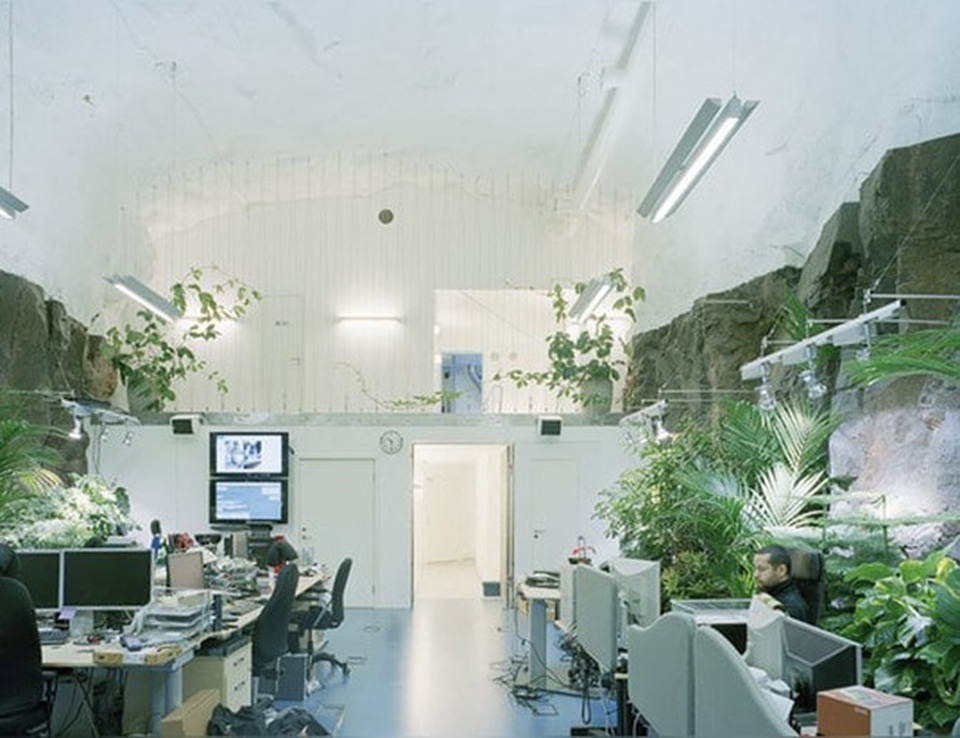 "Chui" xuống lòng đất ngắm văn phòng làm việc có một không hai ở Thụy Điển - 3