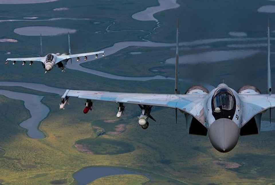 Báo Mỹ cảnh báo nguy cơ khi đối đầu tiêm kích Su-35 của Nga - 1
Ảnh: RT