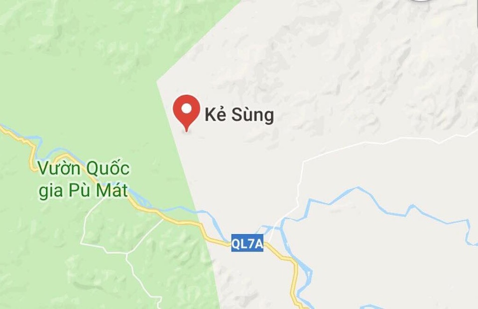 Chồng giết vợ trong đêm, con chạy đi kêu cứu - 1
Bản Kẻ Sùng - nơi vợ chồng anh Hà và Hải xảy ra án mạng