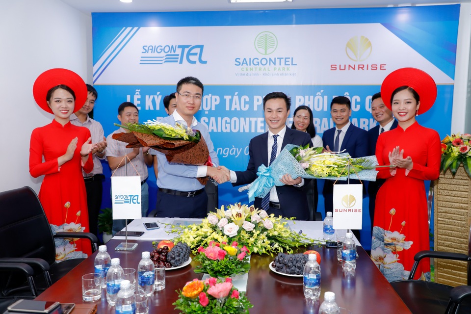 Saigontel và Sunrise ký kết hợp tác phân phối độc quyền dự án Saigontel Central Park - 2
Sunrise – đơn vị phân phối độc quyền dự án Saigontel Central Park