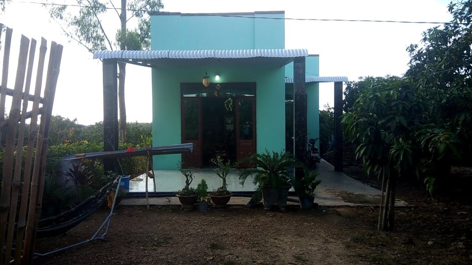 Nghi án vợ về thăm nhà dịp lễ bị chồng giết chết - 1 Ngôi nhà nơi xảy ra vụ việc.