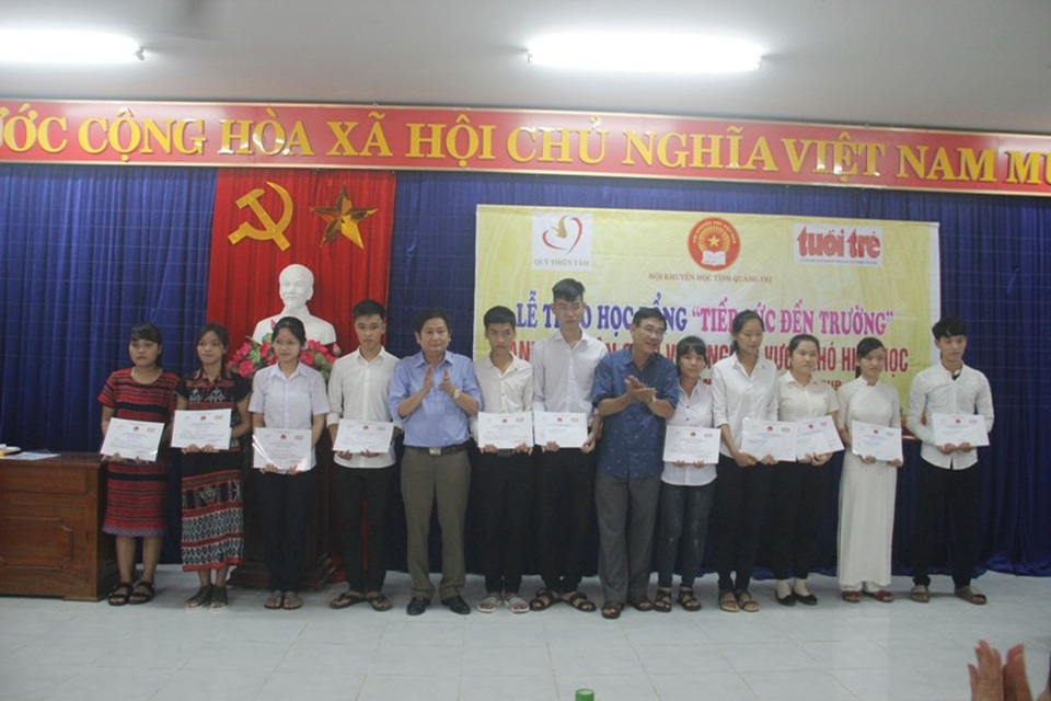 Đây là những suất học bổng ý nghĩa với các tân sinh viên