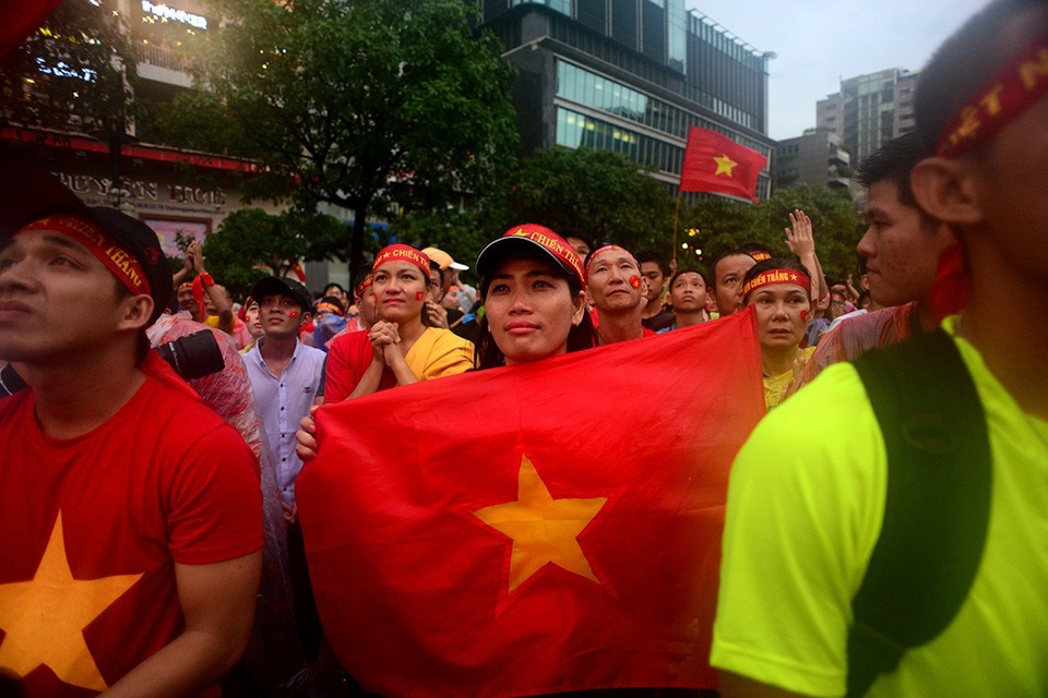 Những giọt nước mắt đã rơi.