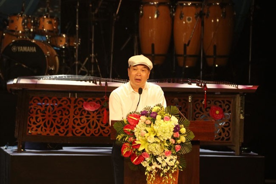 35 HCV được trao tại Liên hoan Ca múa nhạc toàn quốc 2018 đợt 2 - 1 Nhạc sĩ Tào Tuấn Phương – Chủ tịch Hội đồng giám khảo Tổng kết Liên hoan.