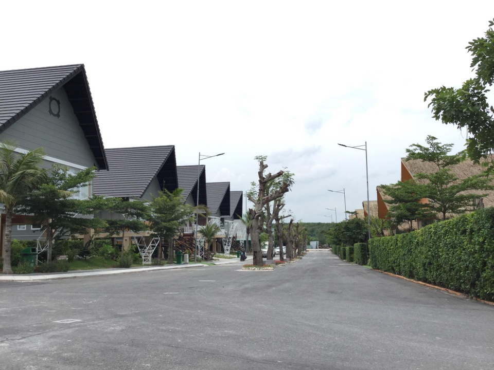 Những biệt thự đầu tiên đã hình thành tại Bình Châu Green Garden Villa
