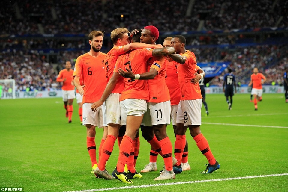Mbappe, Giroud lập công đưa Pháp vượt qua Hà Lan - 3
Đội tuyển Hà Lan đang thiếu đi những ngôi sao sáng