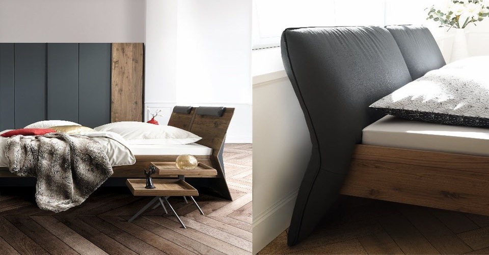 Eleganz Furniture: Bởi nội thất cũng là...“trái tim” của ngôi nhà - 4 Bộ phòng ngủ Free với chất liệu gỗ óc chó sang trọng, đầu giường bằng gỗ hoặc da thật rất phù hợp trong các căn biệt thự sang trọng
