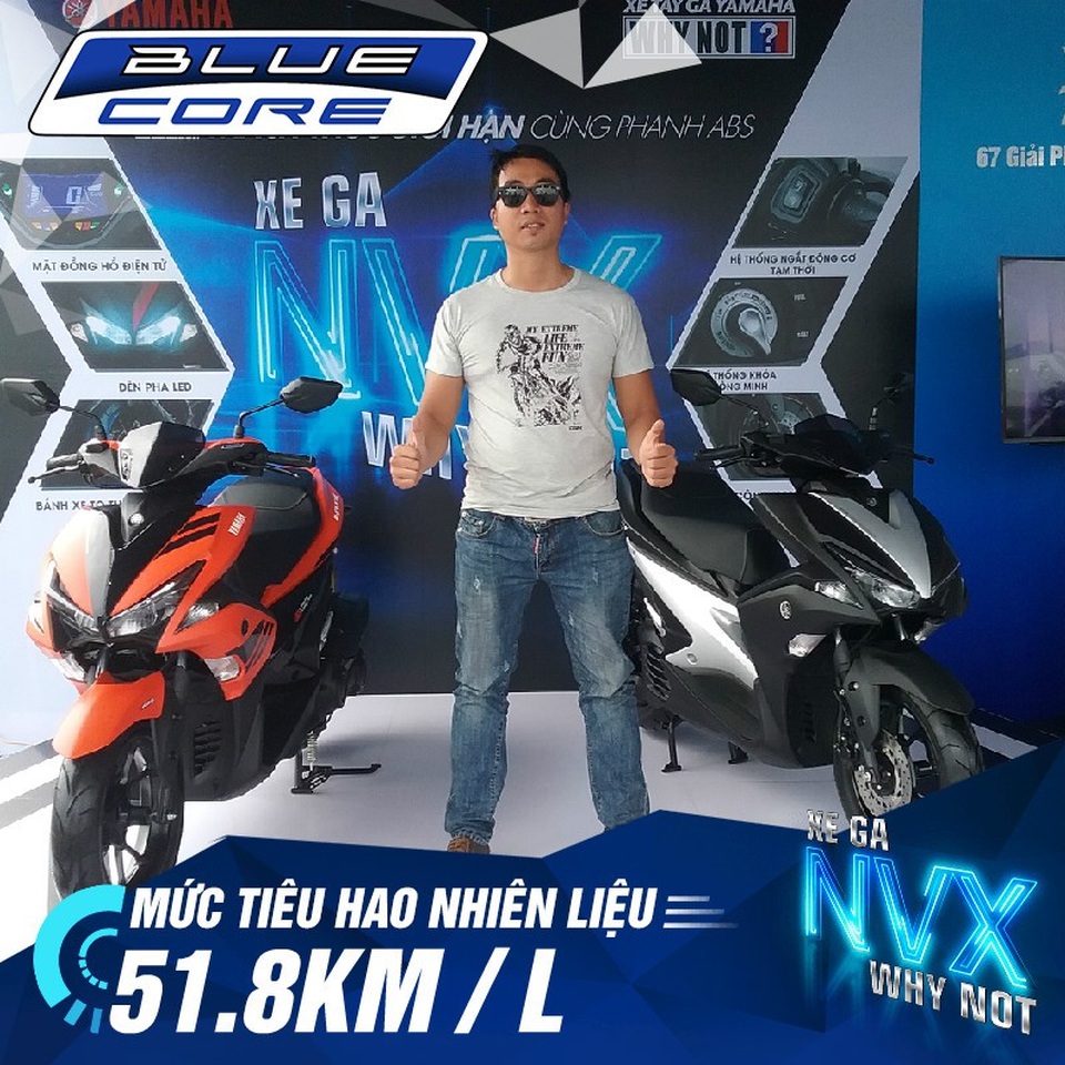 Trải nghiệm người dùng với NVX: Xe ga 155cc nhưng tiết kiệm xăng - 2 Trải nghiệm người dùng với NVX: Xe ga 155cc nhưng tiết kiệm xăng - 2