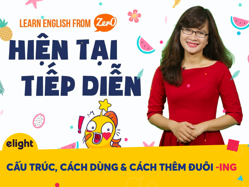 Học tiếng Anh: Cách dùng thì hiện tại tiếp diễn đầy đủ và chuẩn xác nhất - 1 Học tiếng Anh: Cách dùng thì hiện tại tiếp diễn đầy đủ và chuẩn xác nhất - 1
