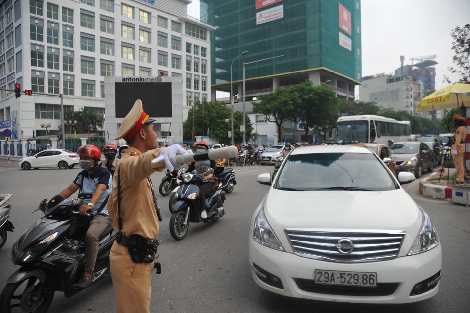 CSGT Hà Nội huy động tối đa lực lượng phục vụ WEF ASEAN 2018 - 5 CSGT Hà Nội huy động tối đa lực lượng phục vụ WEF ASEAN 2018 - 5