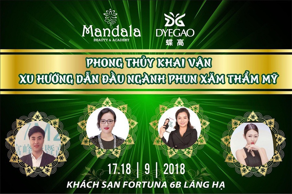 Phun xăm mày không bong, không kiêng khem - Xu hướng mới của thẩm mỹ - 3 Hội thảo ứng dụng kiến thức nhân tướng học được tổ chức lần đầu và duy nhất tại Việt Nam
