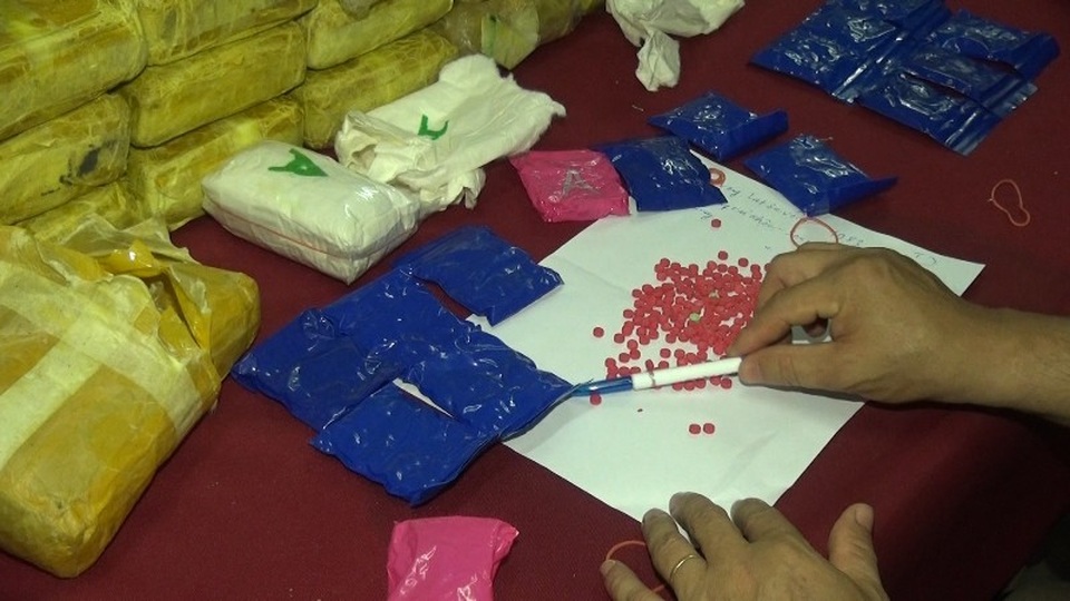“Đánh chặn” ma túy trên đất Lào, ngăn lô hồng phiến lớn “tuồn” về biên giới - 1 Lượng ma túy khủng lực lượng chức năng thu giữ từ 2 chuyên án ma túy