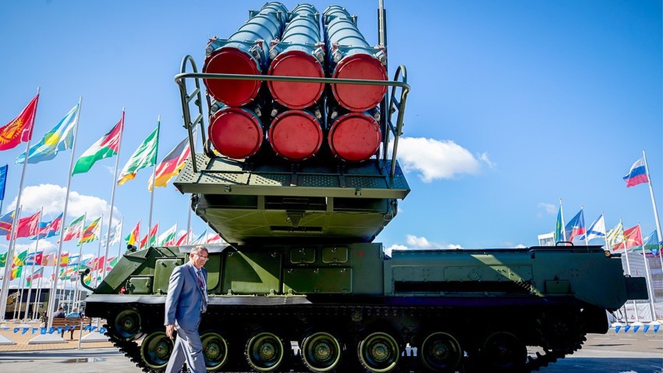 Hệ thống phòng không Buk-M3 (Ảnh: RBTH)