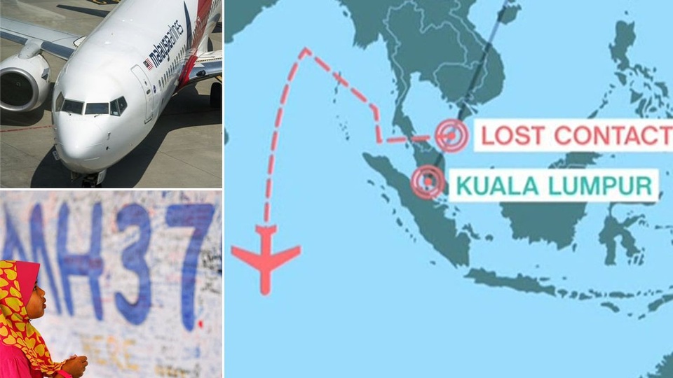 Kết thúc cuộc tìm kiếm MH370 đầu tiên ở rừng rậm Campuchia - 1
Máy bay MH370 của hãng hàng không Malaysia Airlines mất tích hôm 8/3/2014 cùng với 239 người trên khoang khi từ Kuala Lumpur đi Bắc Kinh. (Ảnh: Mirror)
